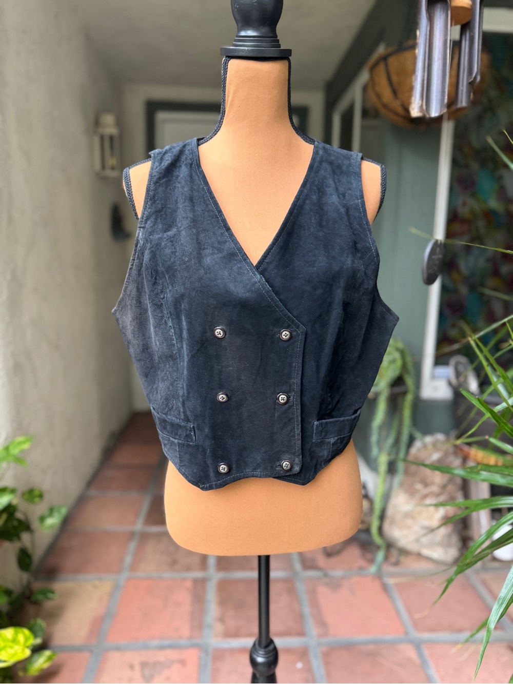 Vtg Leather BB Dakota (For Nordstrom) Vest